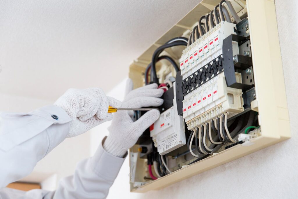 電気設備の工事